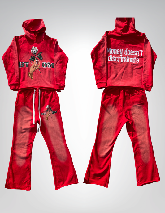 Fire Red- Money Doesn’t Discriminate Set